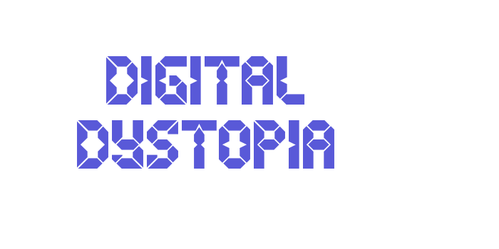 Digital Dystopia Font