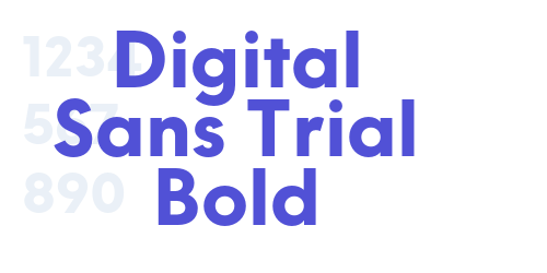 Digital Sans Trial Bold-font-download
