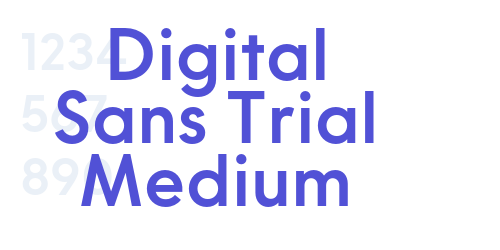 Digital Sans Trial Medium-font-download