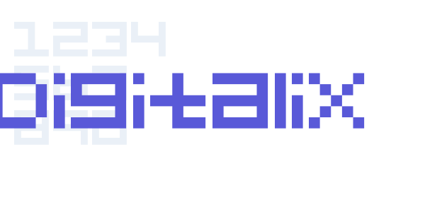 Digitalix font free