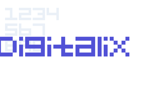 Digitalix Font Download