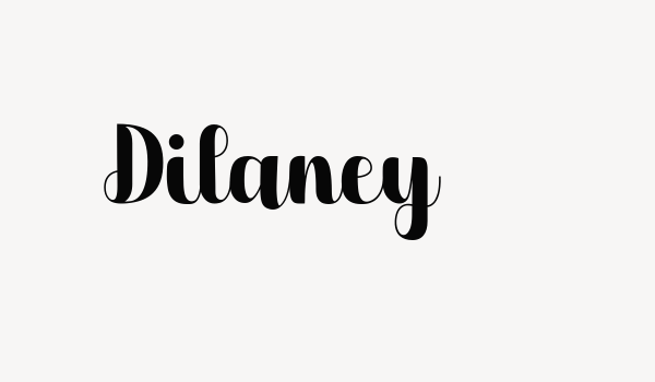 Dilaney Font