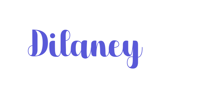 Dilaney Font