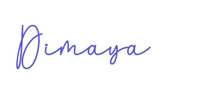 Dimaya Font Download