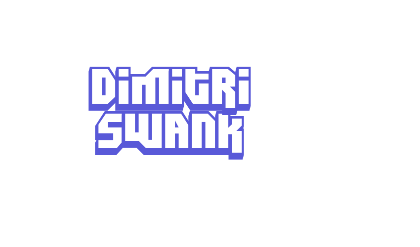 Dimitri Swank Font