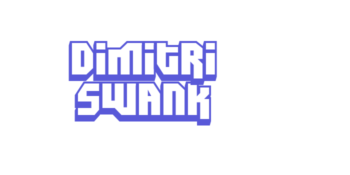 Dimitri Swank Font Download