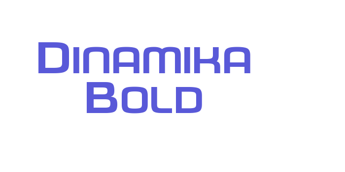 Dinamika Bold Font Download