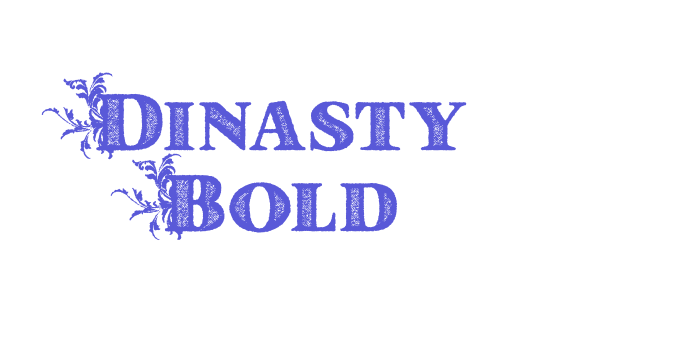 Dinasty Bold Font Download