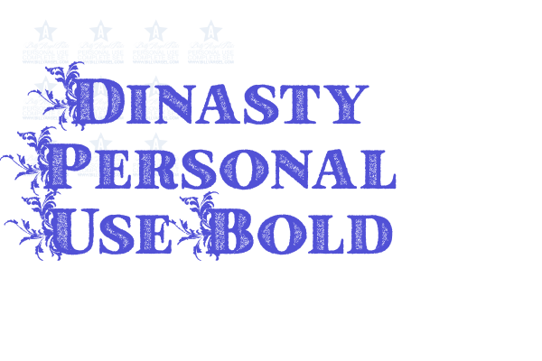 Dinasty Personal Use Bold