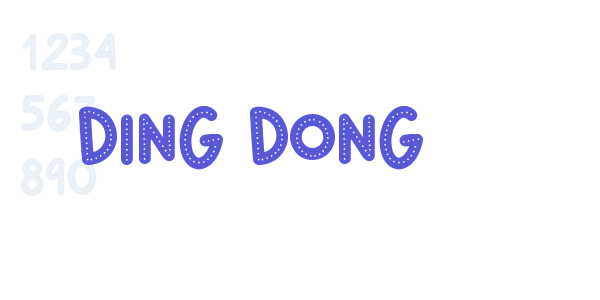 Ding Dong font free