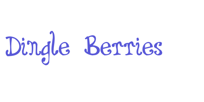 Dingle Berries Font Download