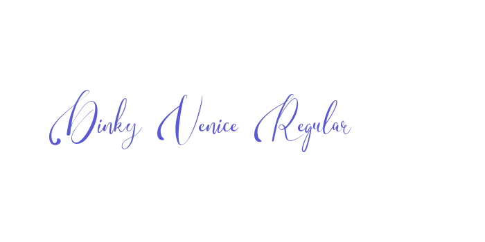 Dinky Venice Regular Font Download