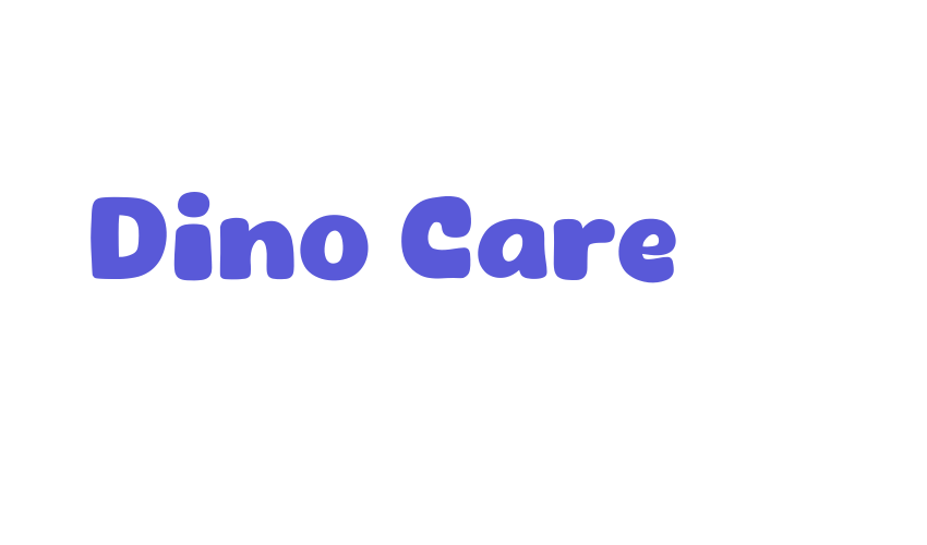 Dino Care Font Download