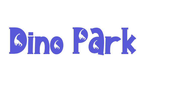 Dino Park Font