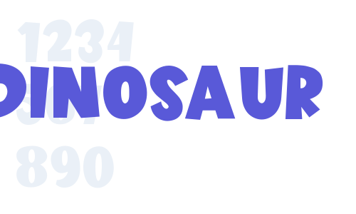 Dinosaur Font Download