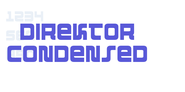 Direktor Condensed font free