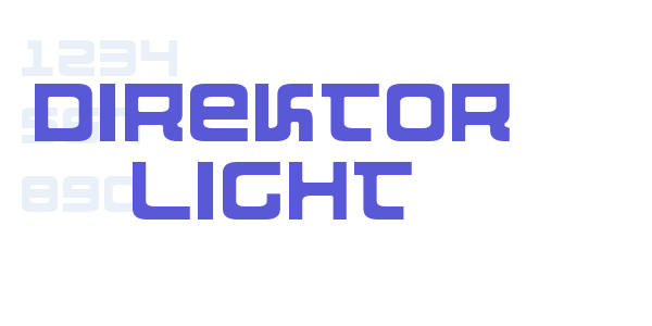 Direktor Light font free