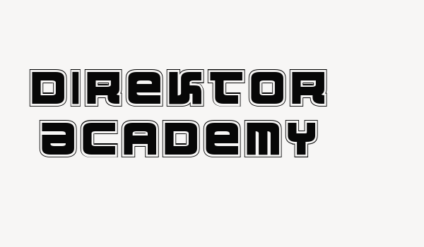 Direktor Academy Font