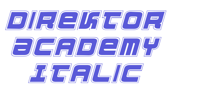 Direktor Academy Italic Font