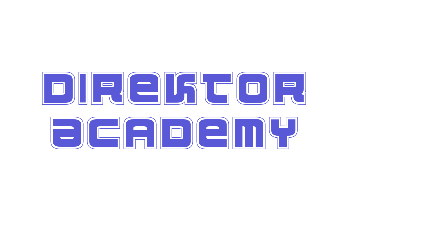 Direktor Academy Font