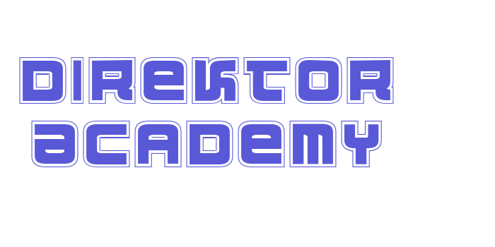 Direktor Academy Font