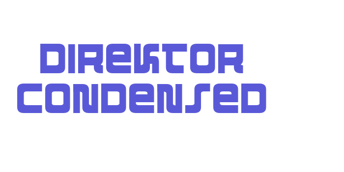 Direktor Condensed Font Download