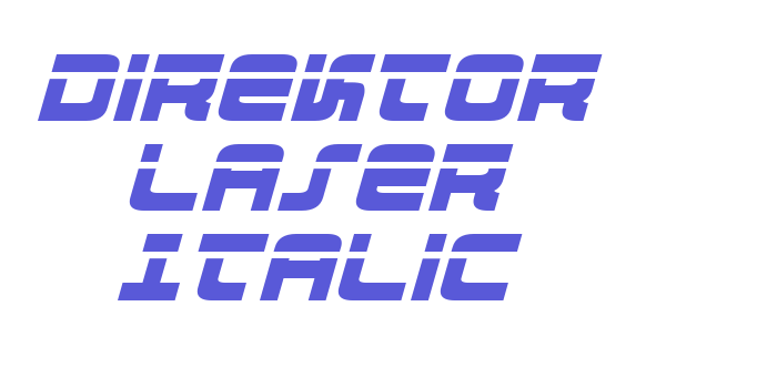 Direktor Laser Italic Font Download