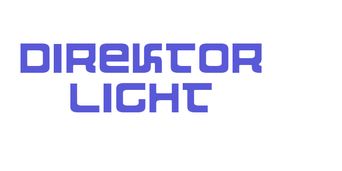 Direktor Light Font Download