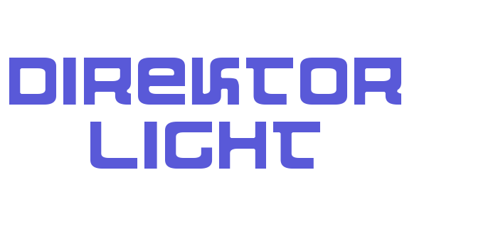 Direktor Light Font