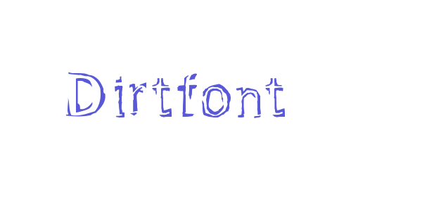 Dirtfont font free