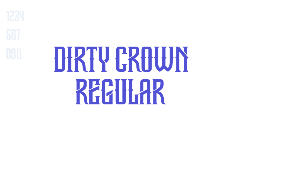 Dirty Crown Regular-font-download