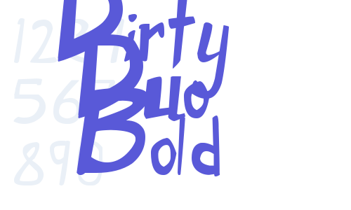 Dirty Duo Bold Font Download