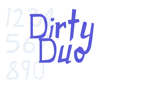 Dirty Duo Font Download