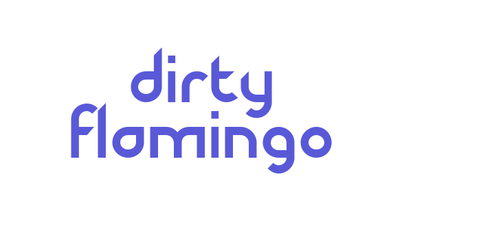 Dirty Flamingo Font Download