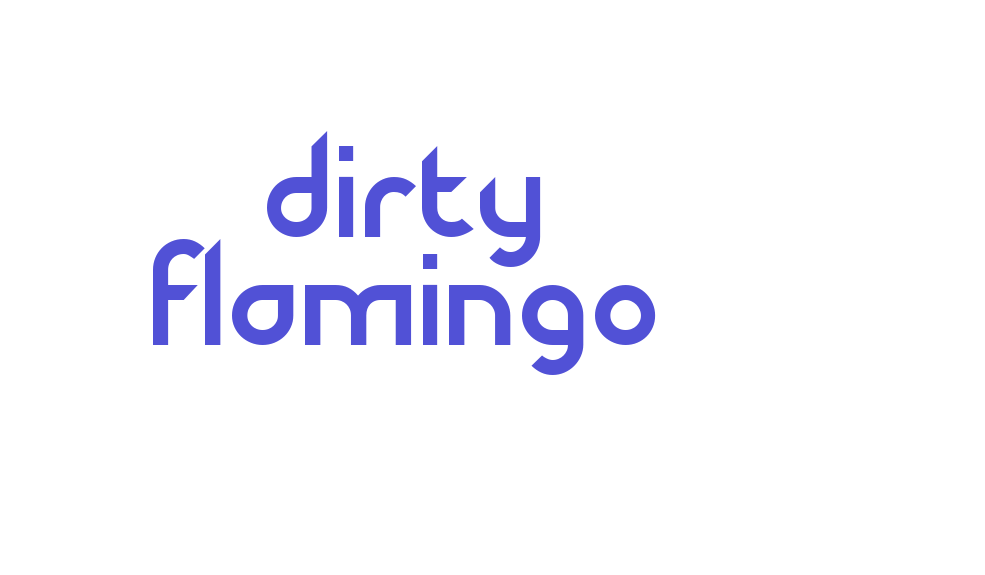 Dirty Flamingo-font-download