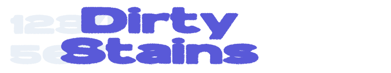 Dirty Stains-related font