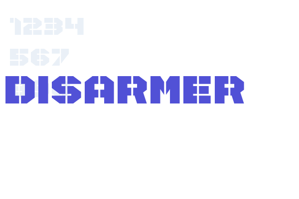 Disarmer Font Download