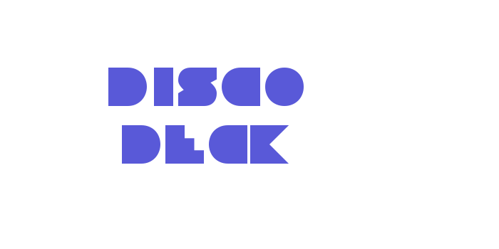 Disco Deck Font Download