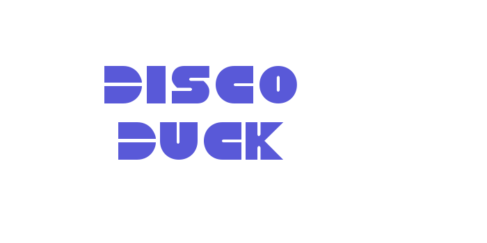 Disco Duck Font Download