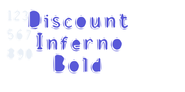 Discount Inferno Bold font free