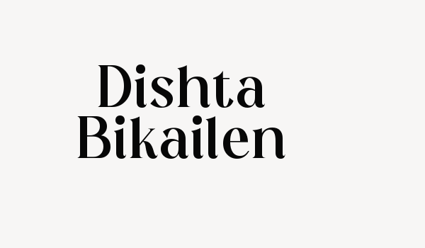 Dishta Bikailen Font