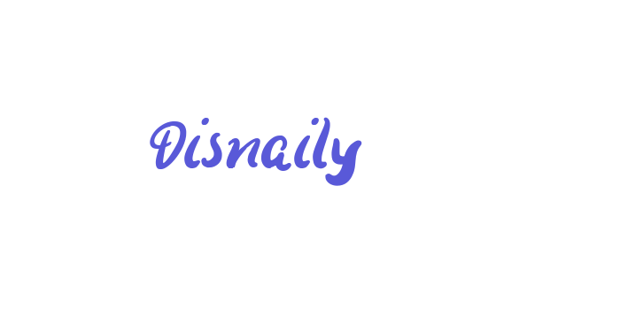 Disnaily Font Download