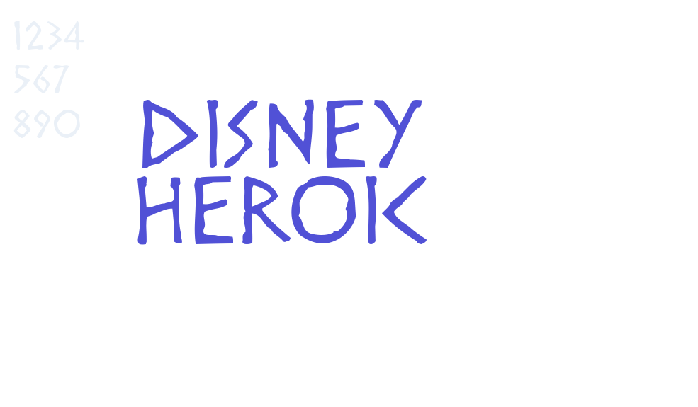 Disney Heroic-font-download