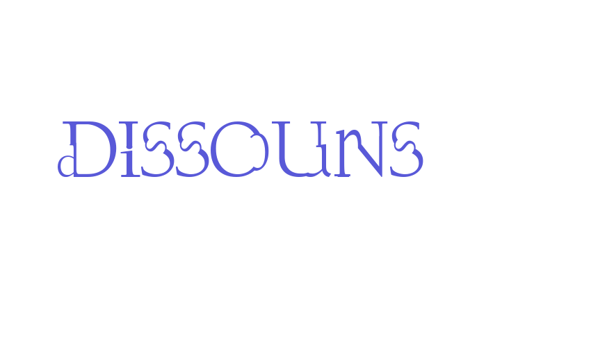 Dissouns Font Download