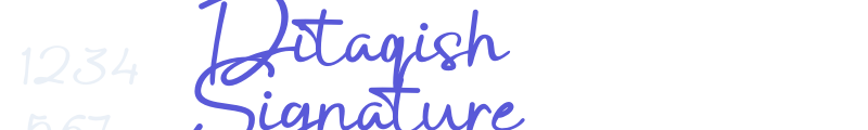 Ditaqish Signature