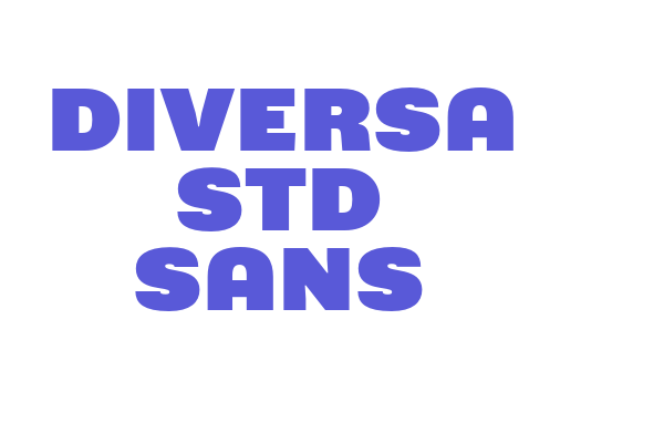 Diversa Std Sans Font