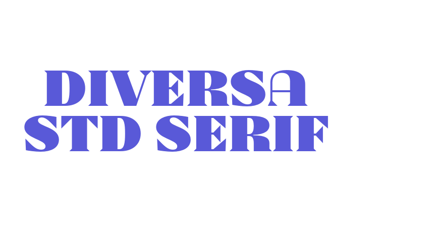 Diversa Std Serif Font Download