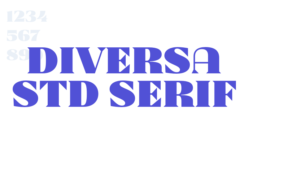 Diversa Std Serif-font-download