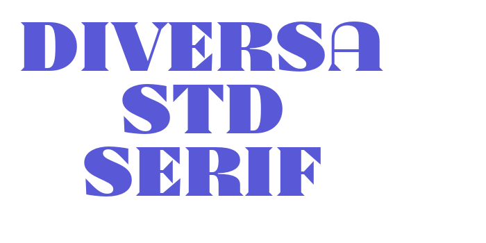 Diversa Std Serif Font