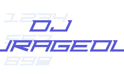 Dj Courageous Font Download